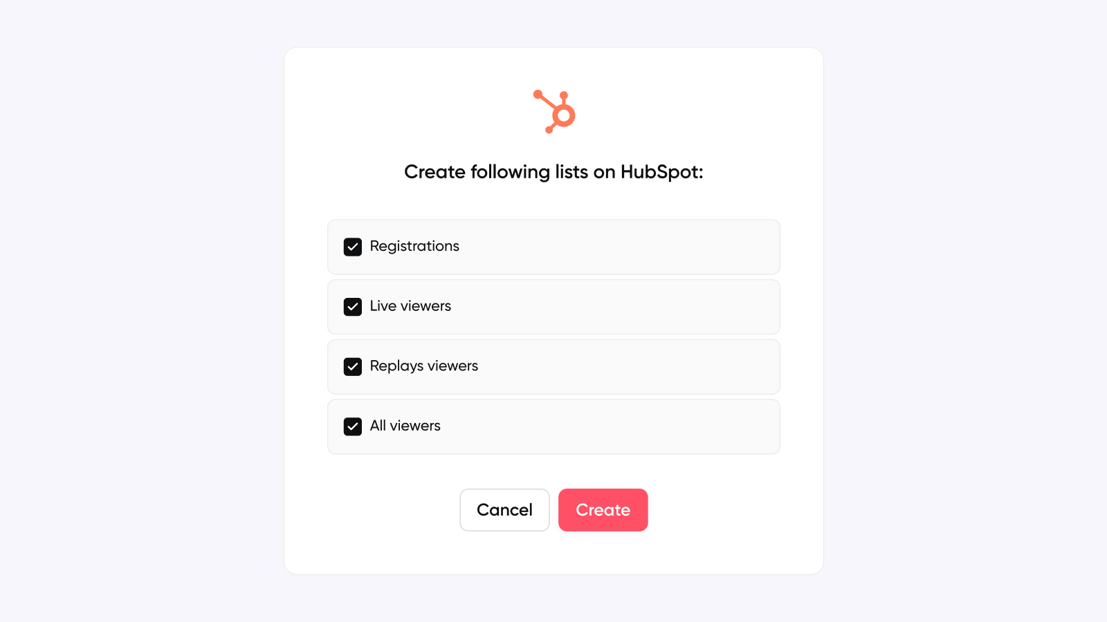 1-Click lists
